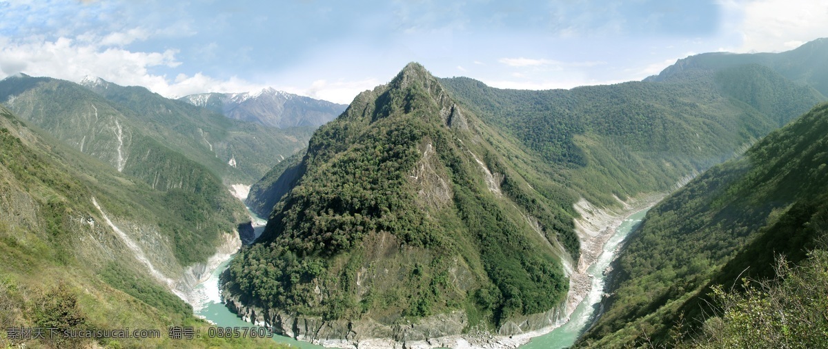 西藏大峡谷 西藏 林芝 大峡谷 高清图 大图 风景名胜 自然景观