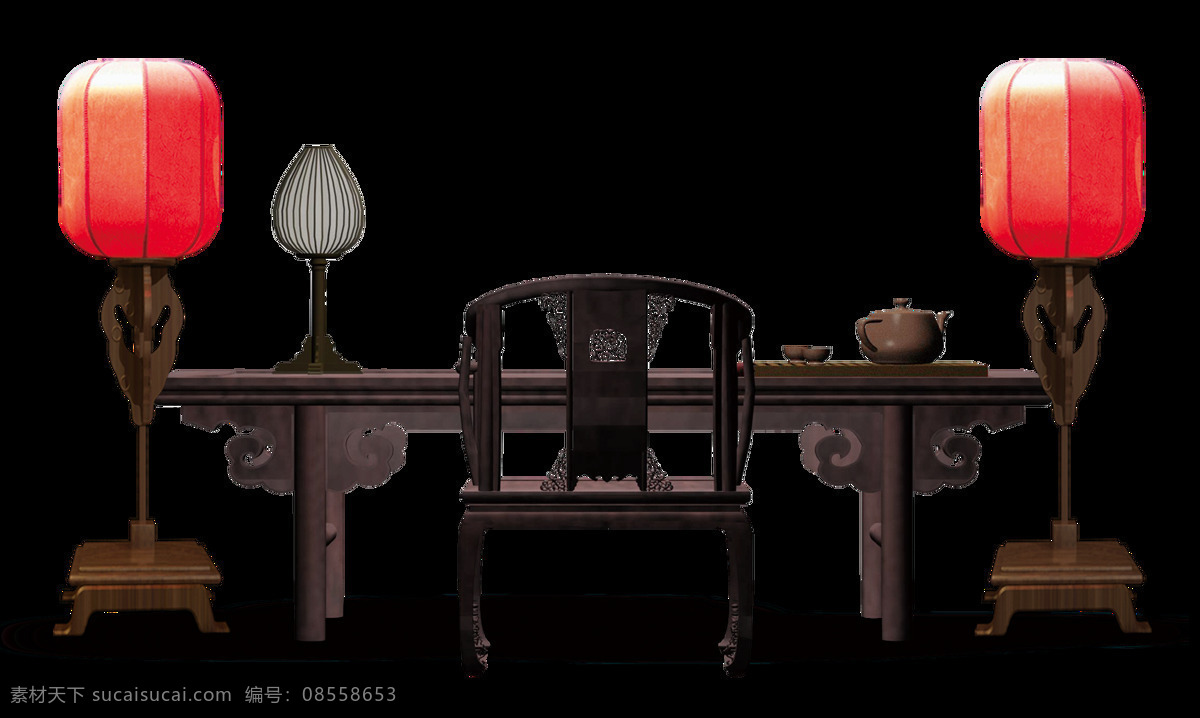 中国 风 古典 实木家具 图案 元素 png元素 木桌 实木台灯 png实物图 实木座椅 艺术家具 家具图案 椅子 设计元素 复古图案 精美图案 唯美图案 椅子图案