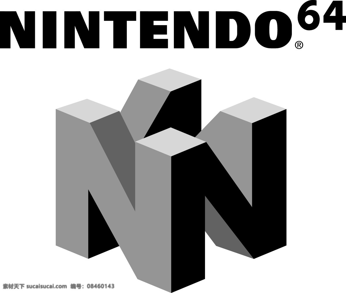 任天堂 标志 wii 矢量 超级 标志的ai logo 向量 黑色