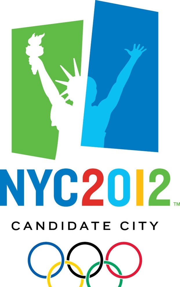 2012 纽约 申奥 会徽 奥运 申奥会徽集锦 公共标识标志 标识标志图标 矢量