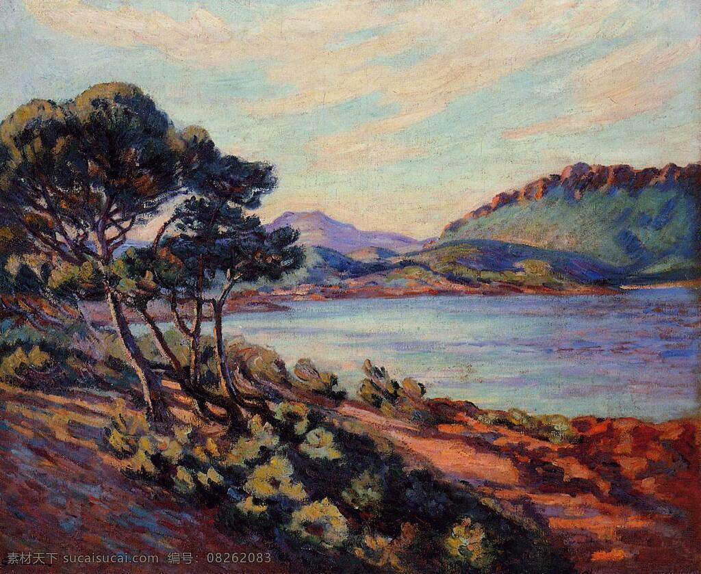 giyomen 印象派 风景 油画 装饰画 人物 法国 画家 arman 田野 风光 家居装饰素材
