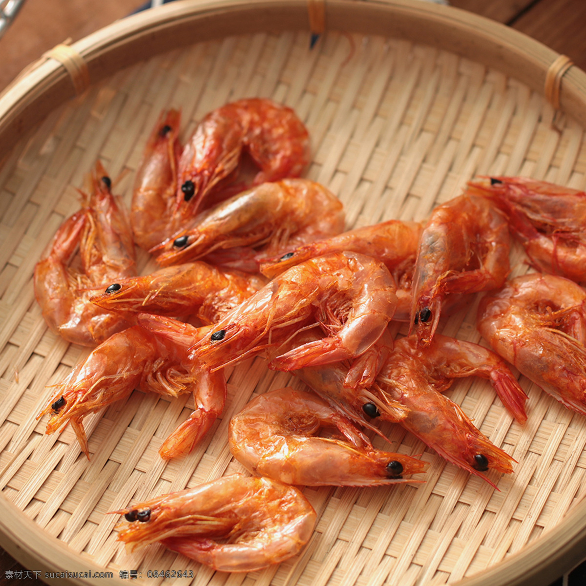 干虾 锅烙虾 熟虾 红虾 没事 海鲜 餐饮美食 传统美食