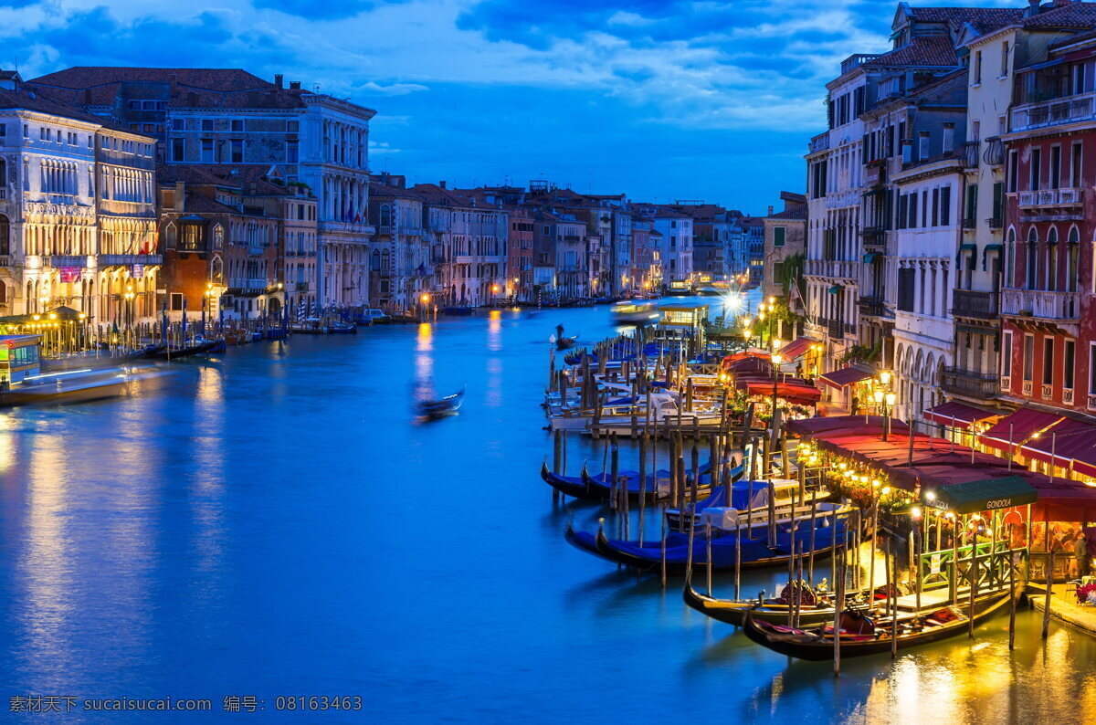 唯美威尼斯 唯美 风景 风光 旅行 人文 城市 欧洲 意大利 威尼斯 夜景 河道 水城 旅游摄影 国外旅游