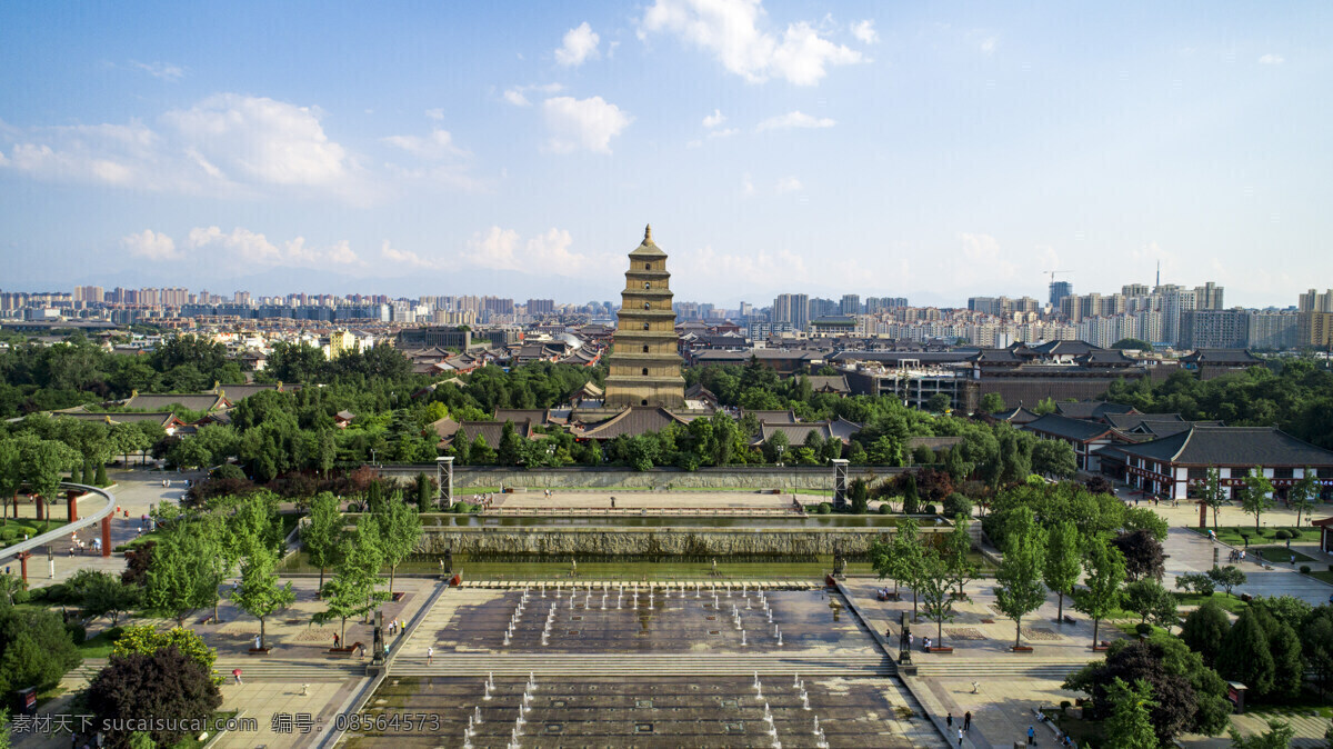 西安大雁塔 西安 大雁塔 旅游 建筑 旅游摄影 国内旅游