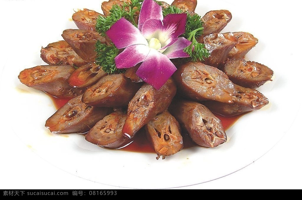 香辣鸭脖 餐饮美食 传统美食 摄影图库