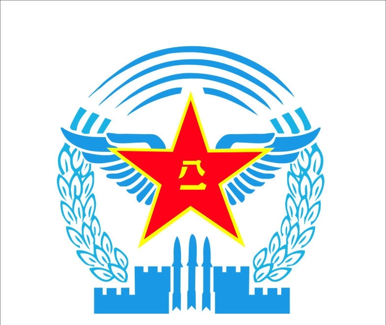 空军工程大学 空军 logo 标识 大学 校徽 非常用标志 企业 标志 标识标志图标 矢量