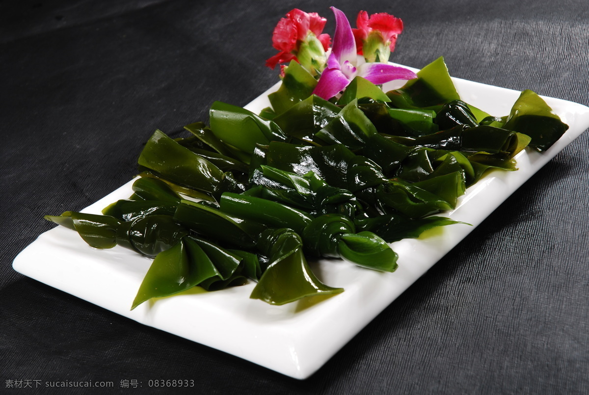 海带结 海带 海带丝 海带叶 海带片 传统美食 餐饮美食 鲜海带丝 拌海带丝 凉拌海带 爽口海带丝 海产 食品 火锅菜