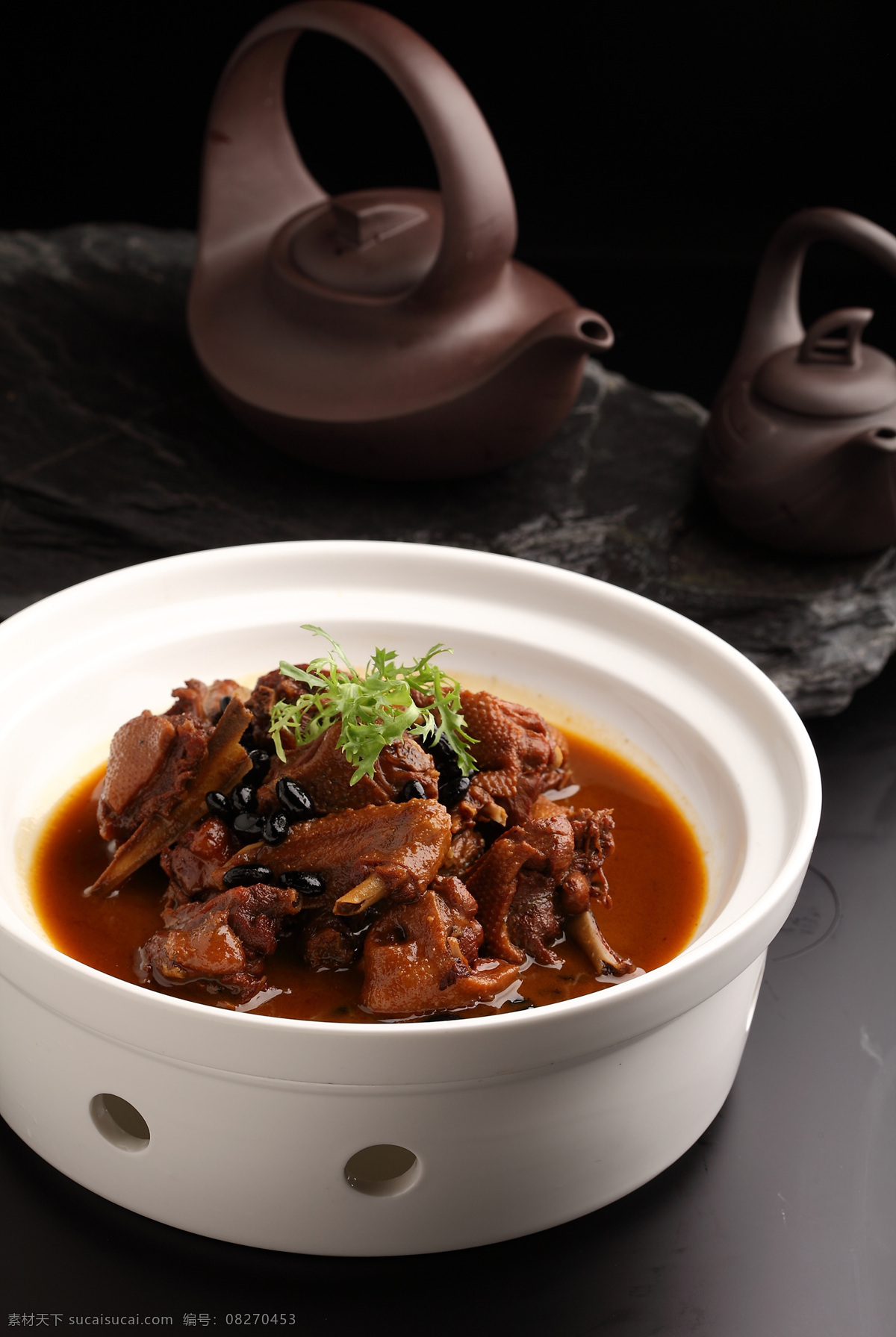 黑豆 煲 水鸭 竖 版 鸭子 鸭子煲 老鸭 煲仔 餐饮美食 传统美食