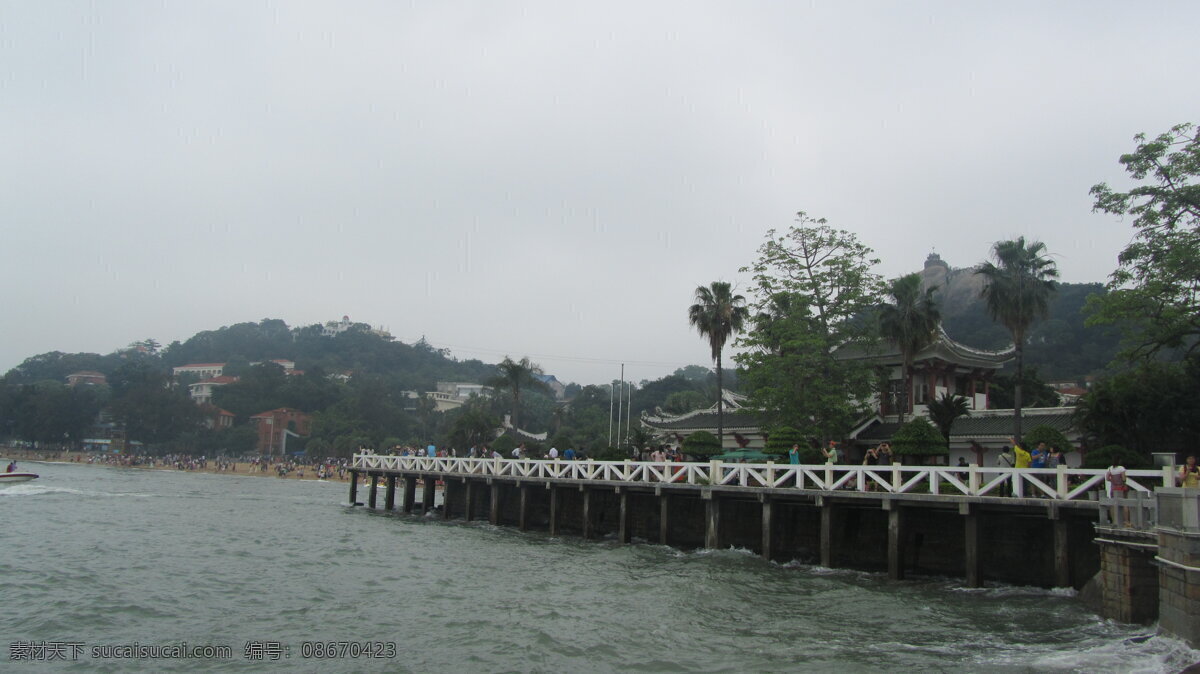 海边 长廊 鼓浪屿 海水 海滩 海湾 旅游摄影 边长廊 厦门 走廊 游玩 自然风景 psd源文件