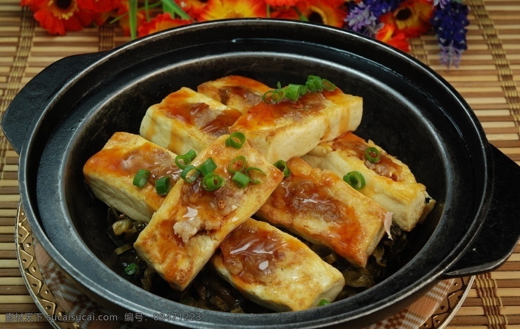 客家 酸菜 豆腐 煲 粤式小炒 传统美食 餐饮美食