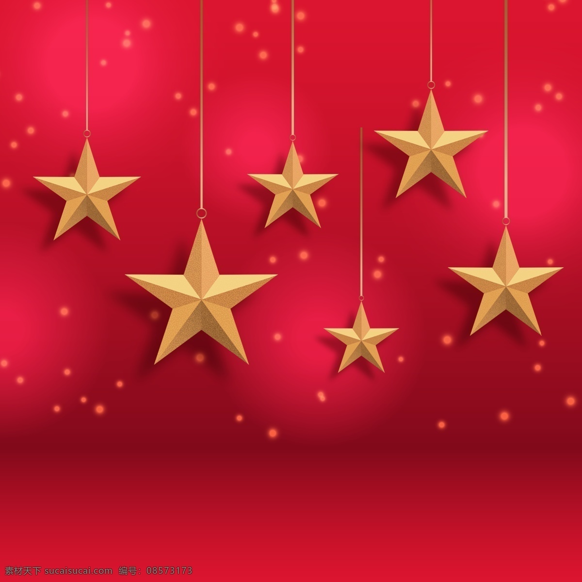 节日 星星 背景图片 节日星星背景 星星背景 金色 五角星 红色 喜庆 圣诞节