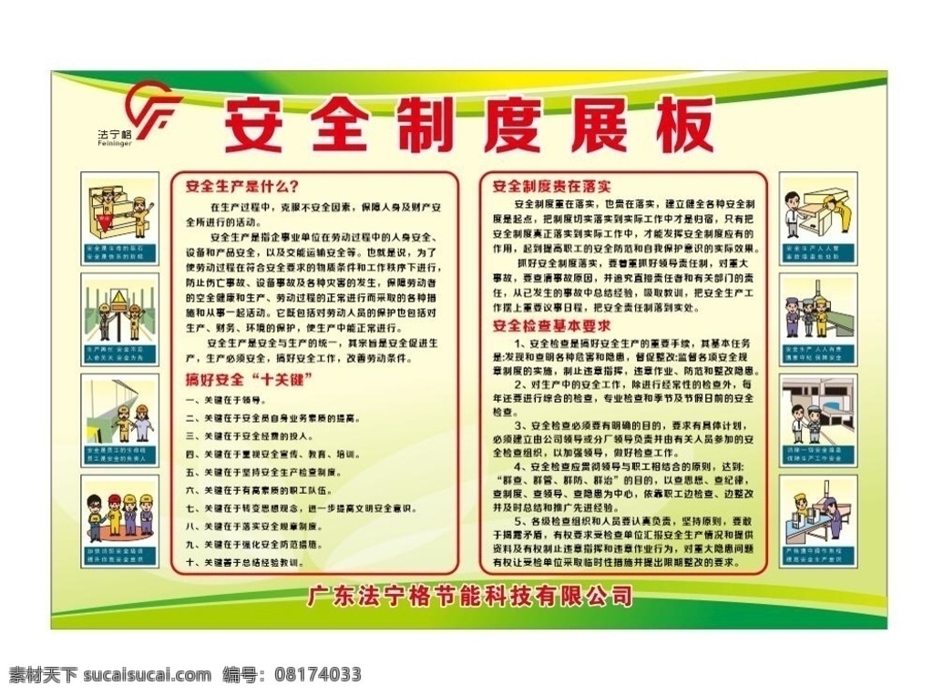 安全制度展板 安全生产 十关键 安全制度落实 检查基本要求 施工岗位制度 建筑工地挂牌