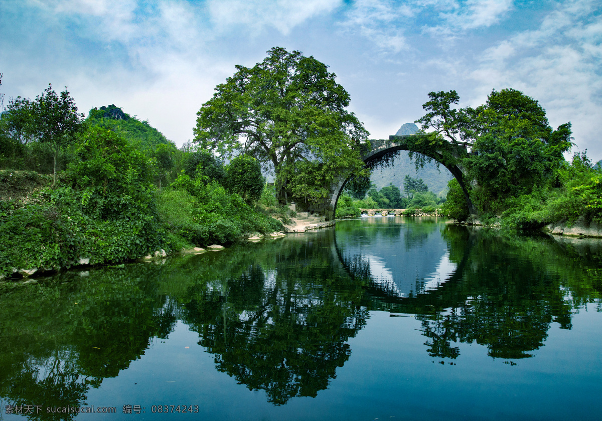 桂林山水 风景 山水 风光 蓝天白云 青山绿水 美景 山水风光 山水风景 山水摄影 山水实拍 山水景观 湖光山色 富里桥 旅游摄影 国内旅游