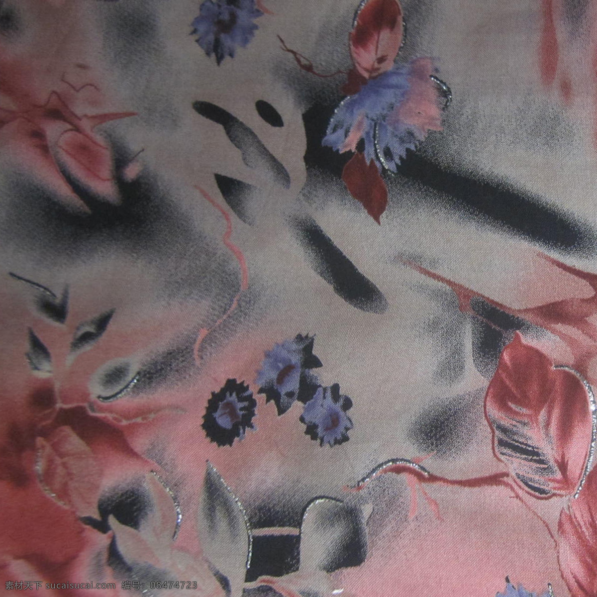 实物面料 面料展 混合花纹 免费素材 面料图库 服装图案 灰色