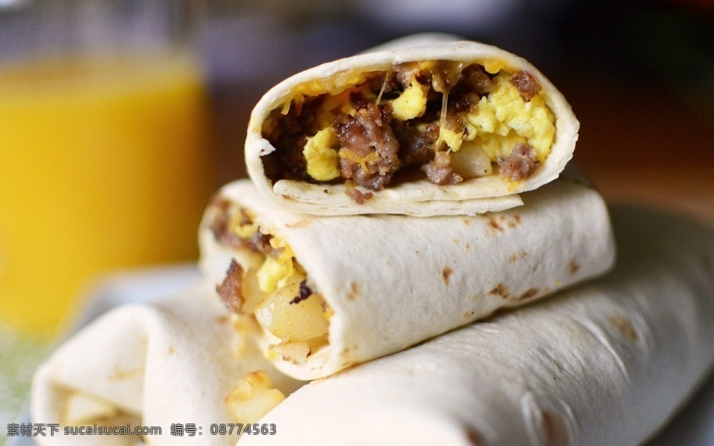 煎饼 杂粮煎饼 煎饼卷 墨西哥卷 玉米卷 鸡蛋饼 早点 快餐 小吃 卤肉卷 肉卷 蛋卷 早饭 外卖 餐饮美食 传统美食