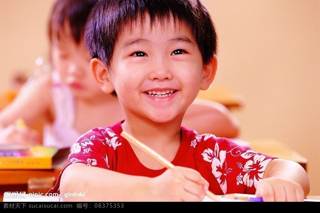 儿童 少年 男孩 学习 课堂 欢笑 快乐 人物图库 儿童幼儿 摄影图库