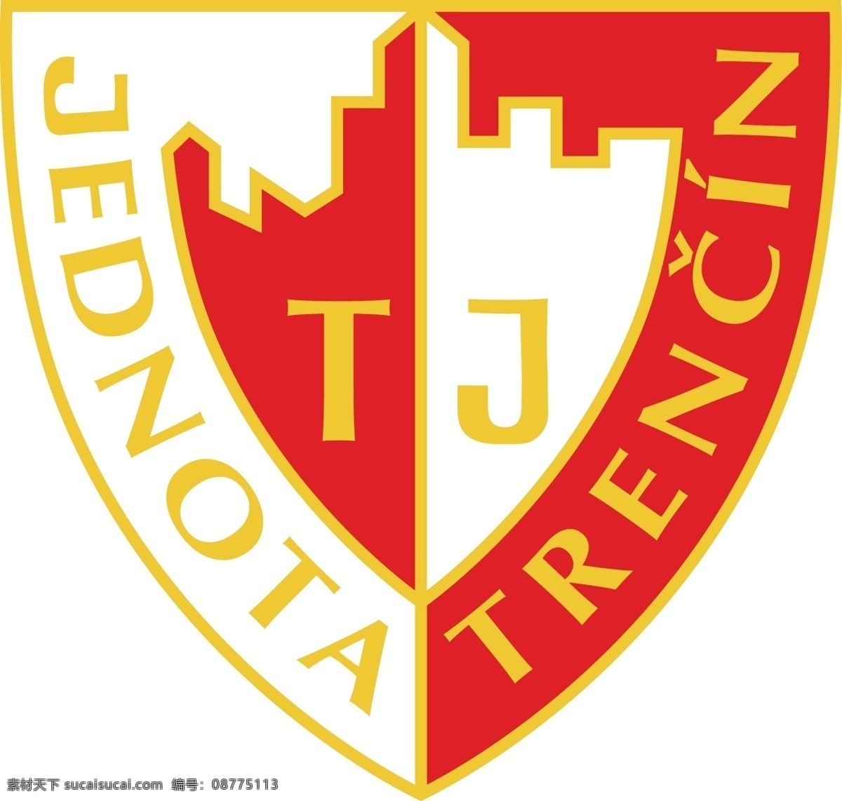 tj免费下载 免费的tj jednota 特伦 钦 标识 天津 psd源文件 logo设计