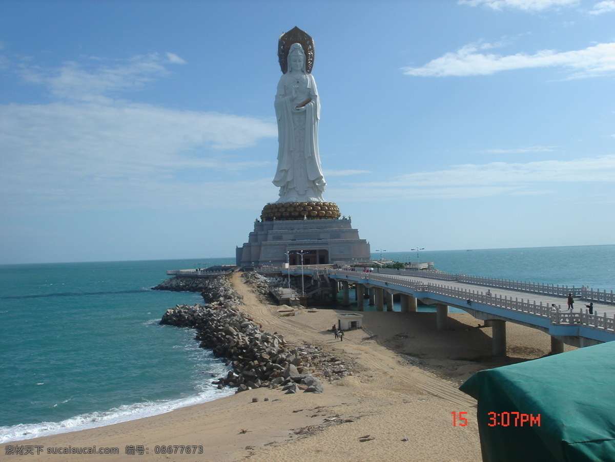 海南南海观音 海南 观音 佛教 南海 风景名胜 自然景观