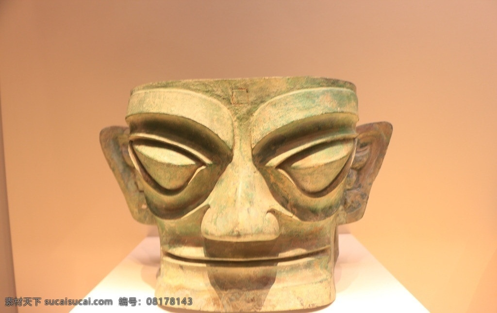 三星堆 青铜 面具 古蜀文化 祭祀 青铜器 游走南中国 小玩意 传统文化 文化艺术