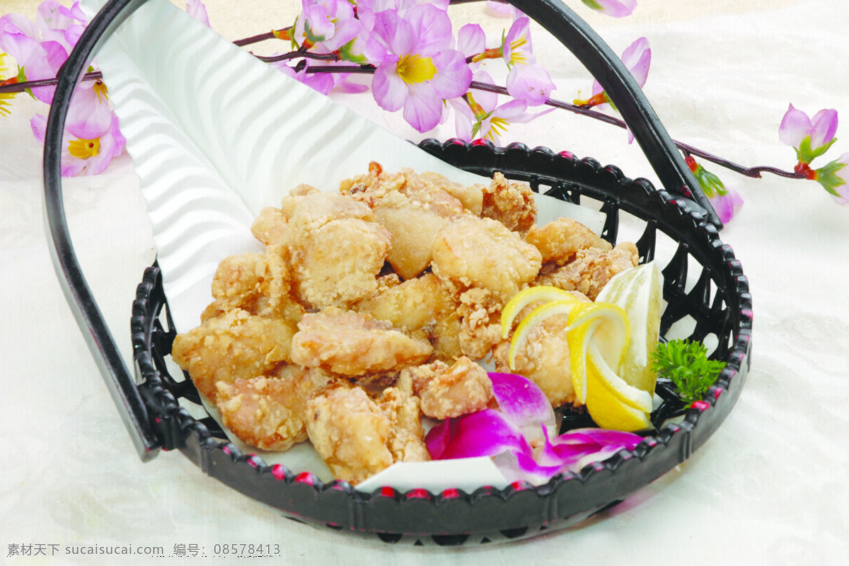 日本料理 鸡米花 炸鸡 香酥鸡软骨 鸡肉块 原创设计 其他原创设计