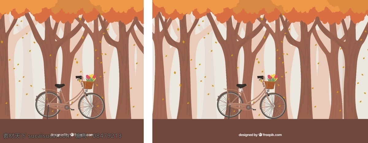秋季 森林 背景 自行车 运动 健身 健康 秋天 交通 链 训练 生活 周期 骑自行车 锻炼 生活方式