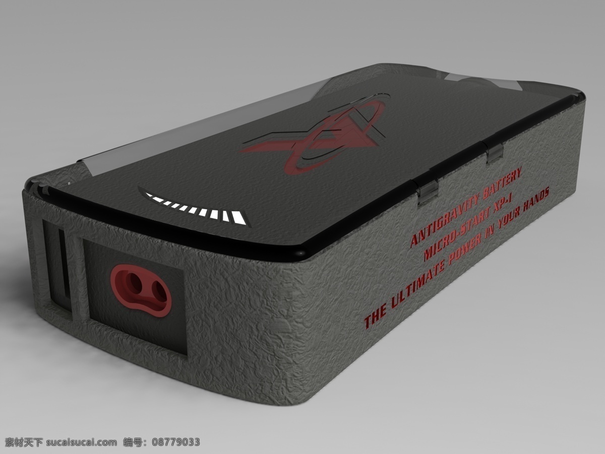 双手 反 重力 微 开始 xp1 终极 力量 电池 盒 橡胶 切 batterycase 3d模型素材 其他3d模型