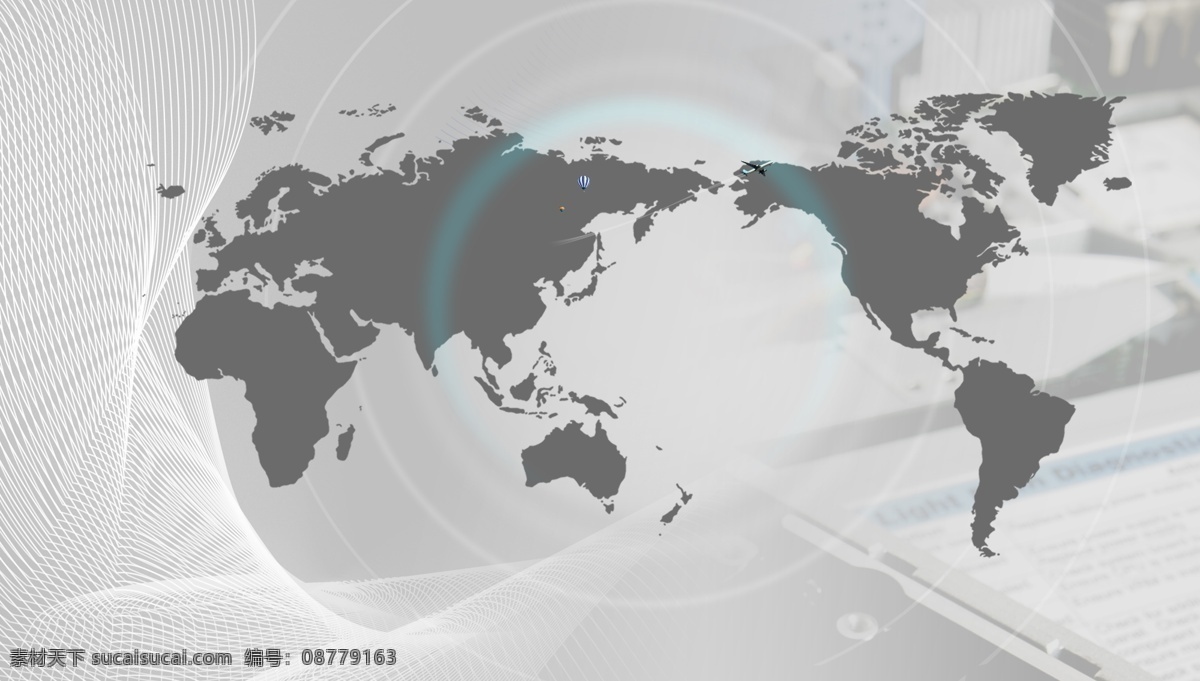 世界地形图 地形图 科技背景 灰色 灰色背景 地球 背景 背景素材 分层 源文件