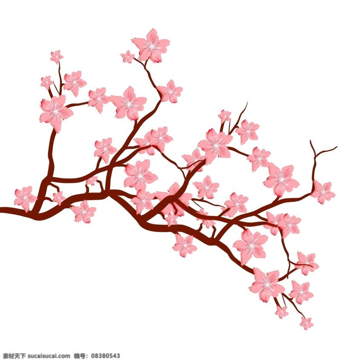 手绘 桃花 原创 国外 色 小 清新 小清新 国外色
