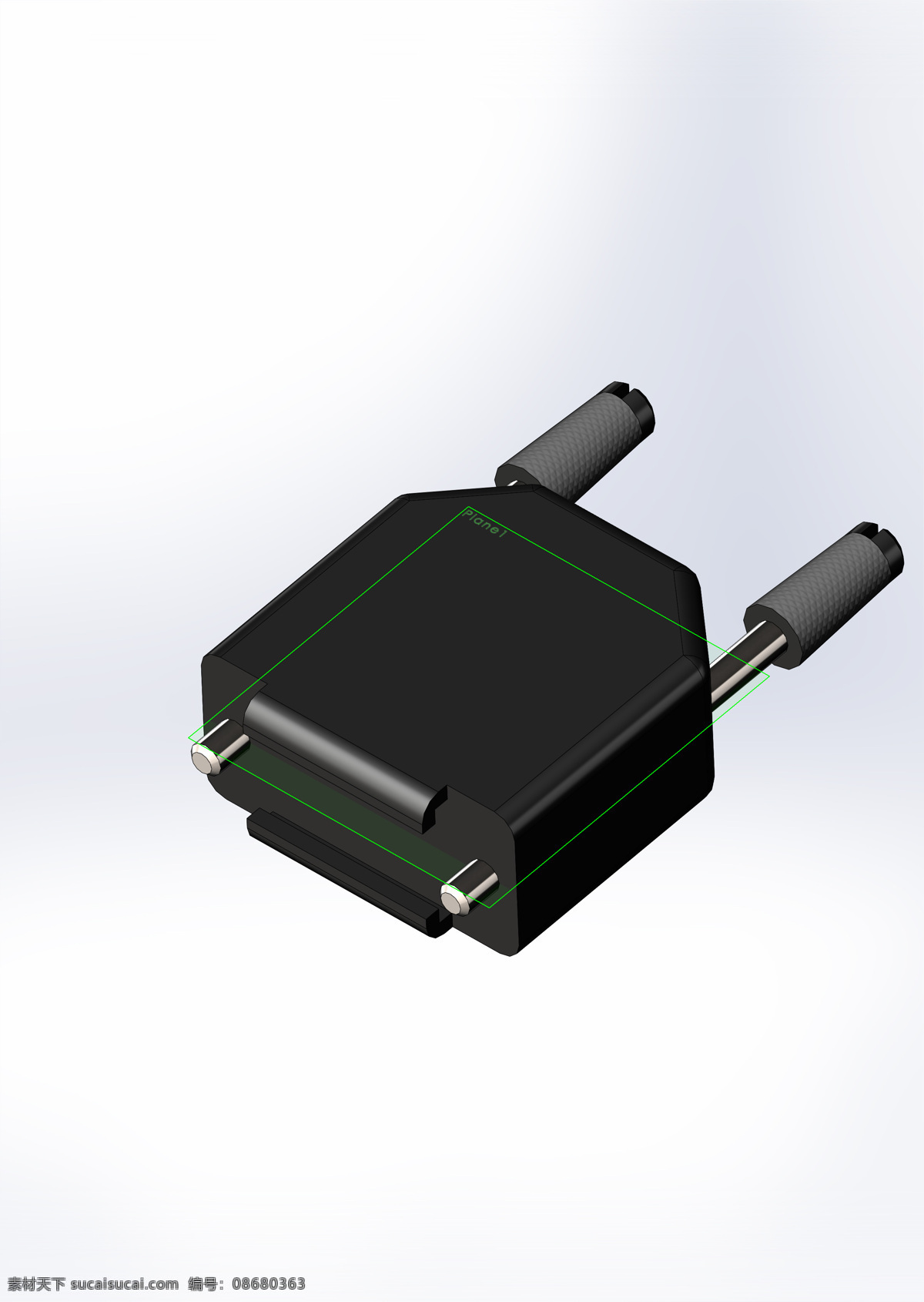 端子 盖 插头 九维 德资雅迪 试剂盒 3d模型素材 电器模型