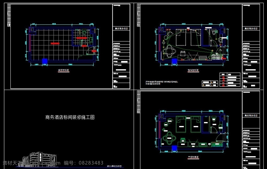 商务 酒店 标 间 施工 详图 施工图 cad dwg 图纸 平面图 装修图 水电图 标间电路图 装饰 酒店施工图 立面图 剖面图 建筑设计 装修设计 酒间标间 标间 工装 星级酒店 酒店卫生间 地板 天花 酒店家具 室内设计 环境设计 源文件 施工图纸 cad设计图