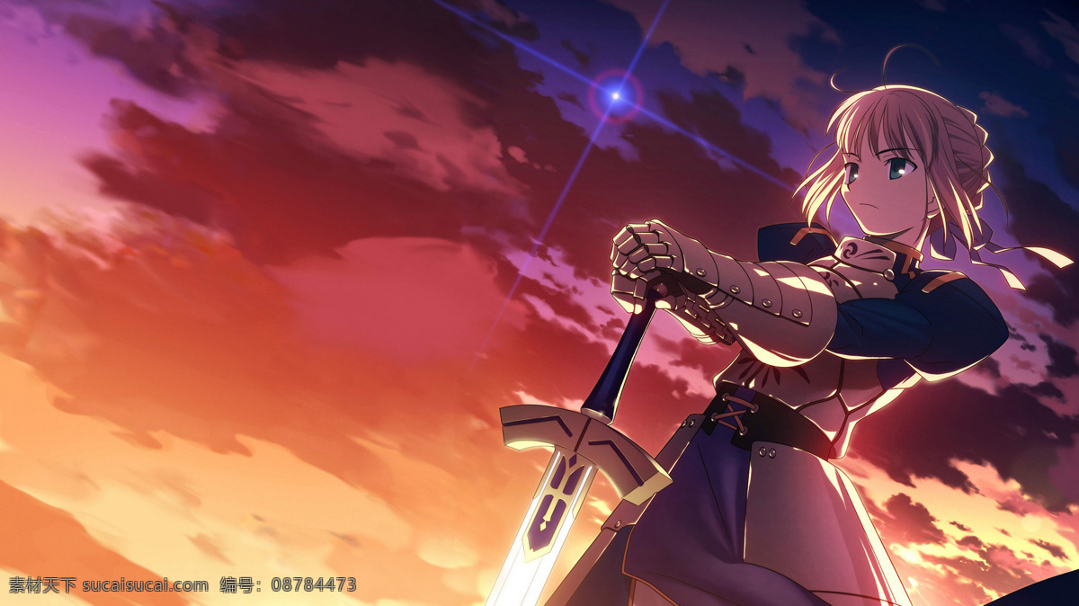 fsn南星 saber 二次元 卡通 美少女 动漫 漫画 游戏 美女 插画 高清 命运 二次元图库 动漫动画 动漫人物
