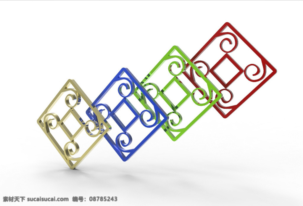 urbee 徽章 标识 标志 3d模型素材 3d打印模型