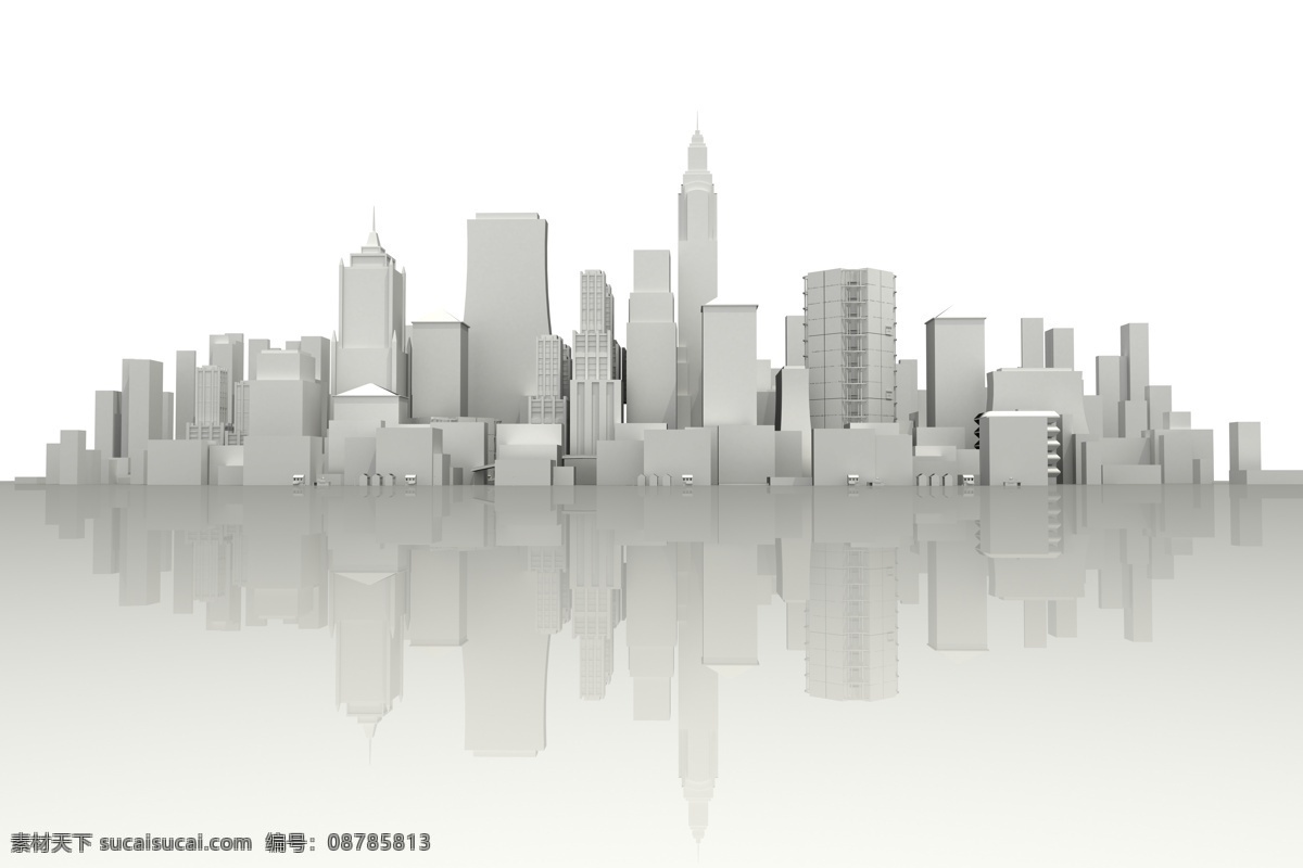 立体城市 唯美 炫酷 立体 3d 城市 模型 建筑 3d设计 3d作品