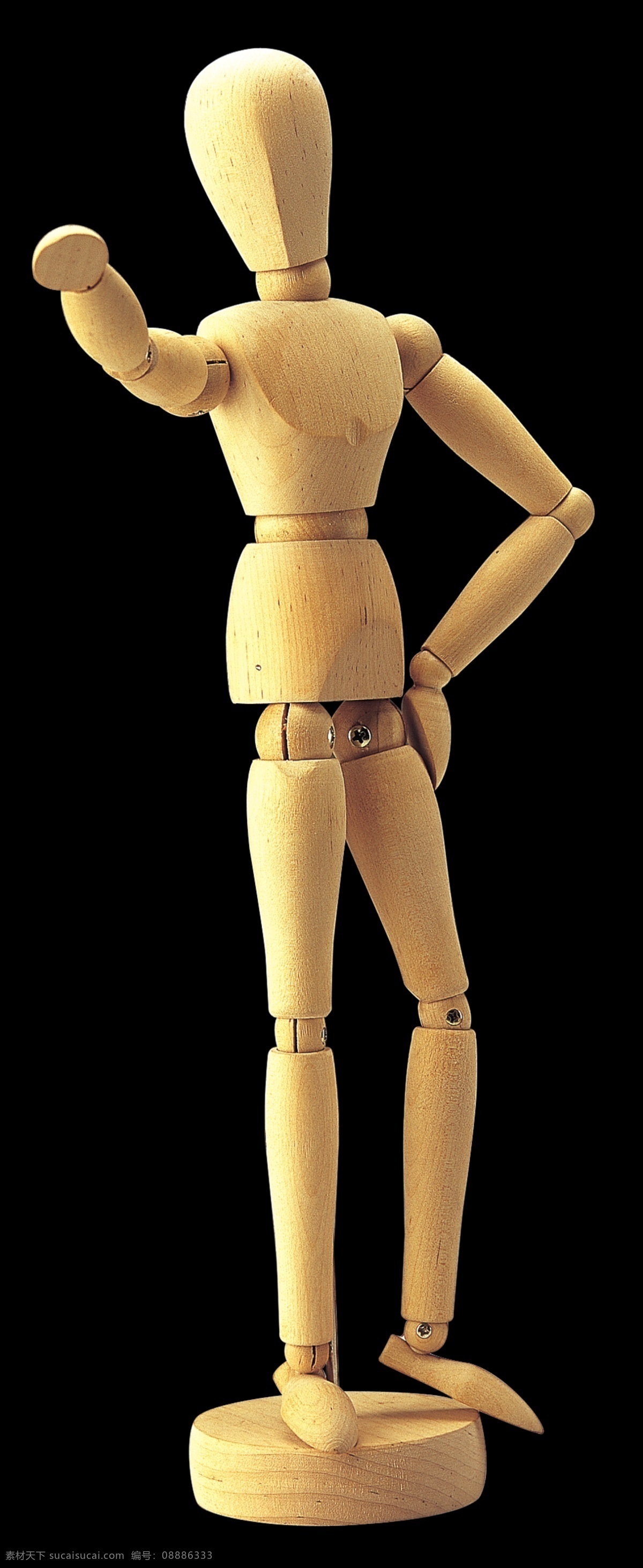 木头人 美术绘画 模具 木头人模具 文化艺术