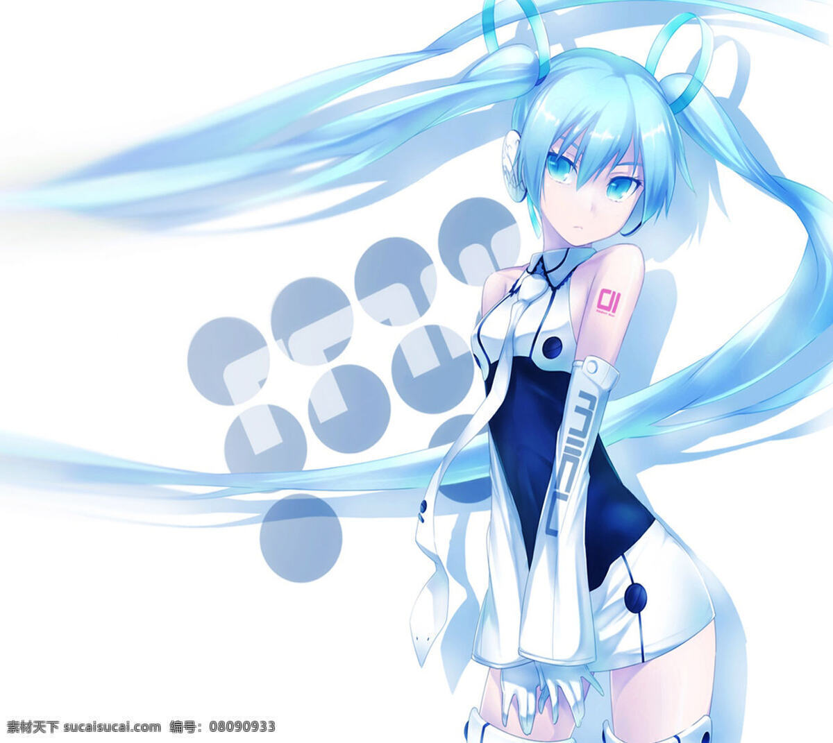 初音未来 公主殿下 miku vocaloid 日漫 动漫动画 动漫人物
