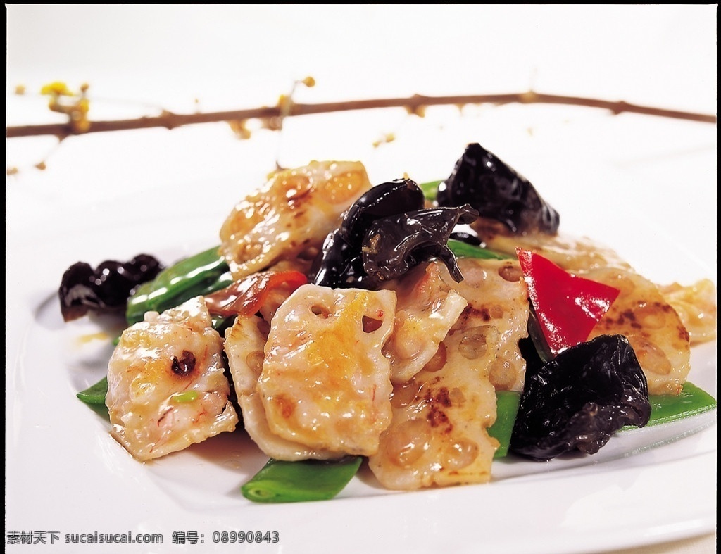 菜品 荷塘斗艳 菜肴 传统美食 餐饮美食