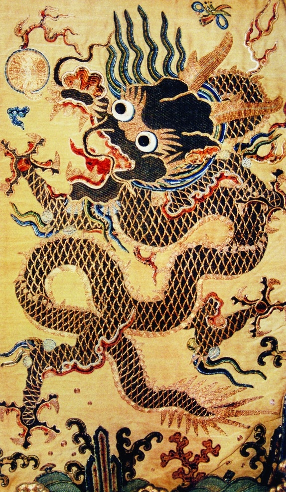 金龙 中国 传统 吉祥 富贵 图 龙图 中国风 中国龙 云纹 祥云 富贵图案 传统元素 古代元素 中国古文化 中国传统素材 中国艺术 中国古代艺术 纺织品 锦绣图纹 刺绣艺术 吉祥图案 传统文化 元素 文化艺术