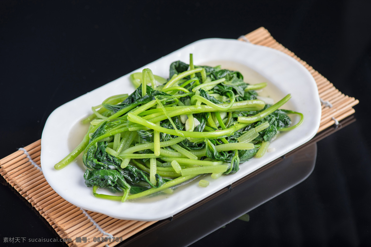 炒红薯叶 红薯叶 青菜 蒜香红薯叶 餐饮美食 传统美食