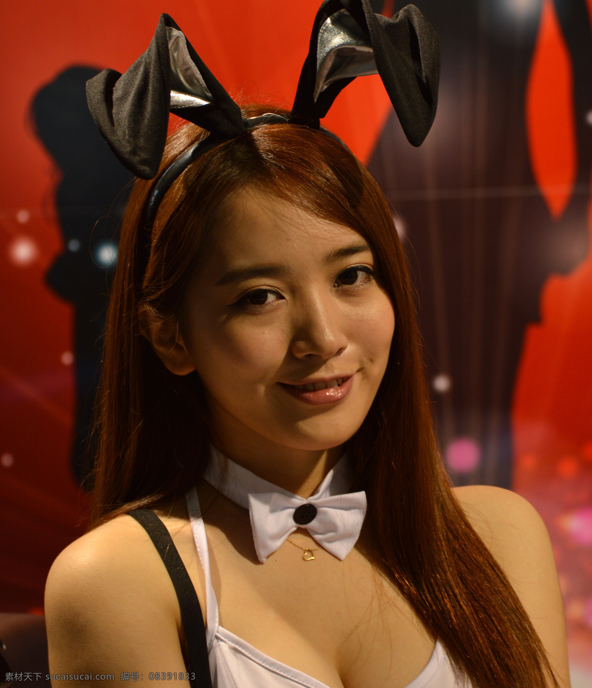 2014 年 chinajoy cj china joy 美女 女神 show girl sg 女孩 兔子 女性女人 人物图库