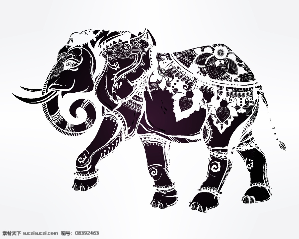 手绘 插画 图腾 矢量图 手绘插画 个性插画 手绘动物 插画矢量图 封面插画 包装图案 t恤印花 服装印花 包装设计 箱包图案 面料印花 布料图案 动物图腾 图腾插画 插画图案 图腾矢量图 手绘矢量图 手绘画矢量图 纹身矢量图 民族风花纹 装饰画矢量图 装饰插画 手绘装饰画 大象 神象 印度大象 大象花纹 象牙 象鼻 线描 黑白 动物 服装设计
