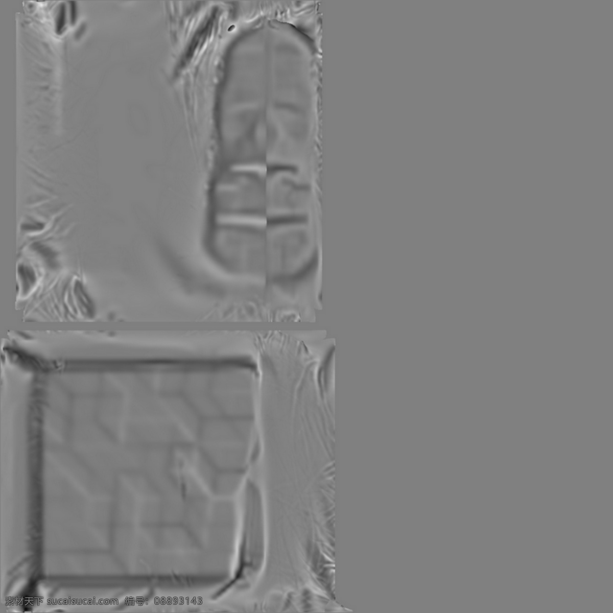 地中海 儿童 房 装饰装修 效果图 室内设计 蓝色 卧室 装饰画 布纹 挂件 室内装修