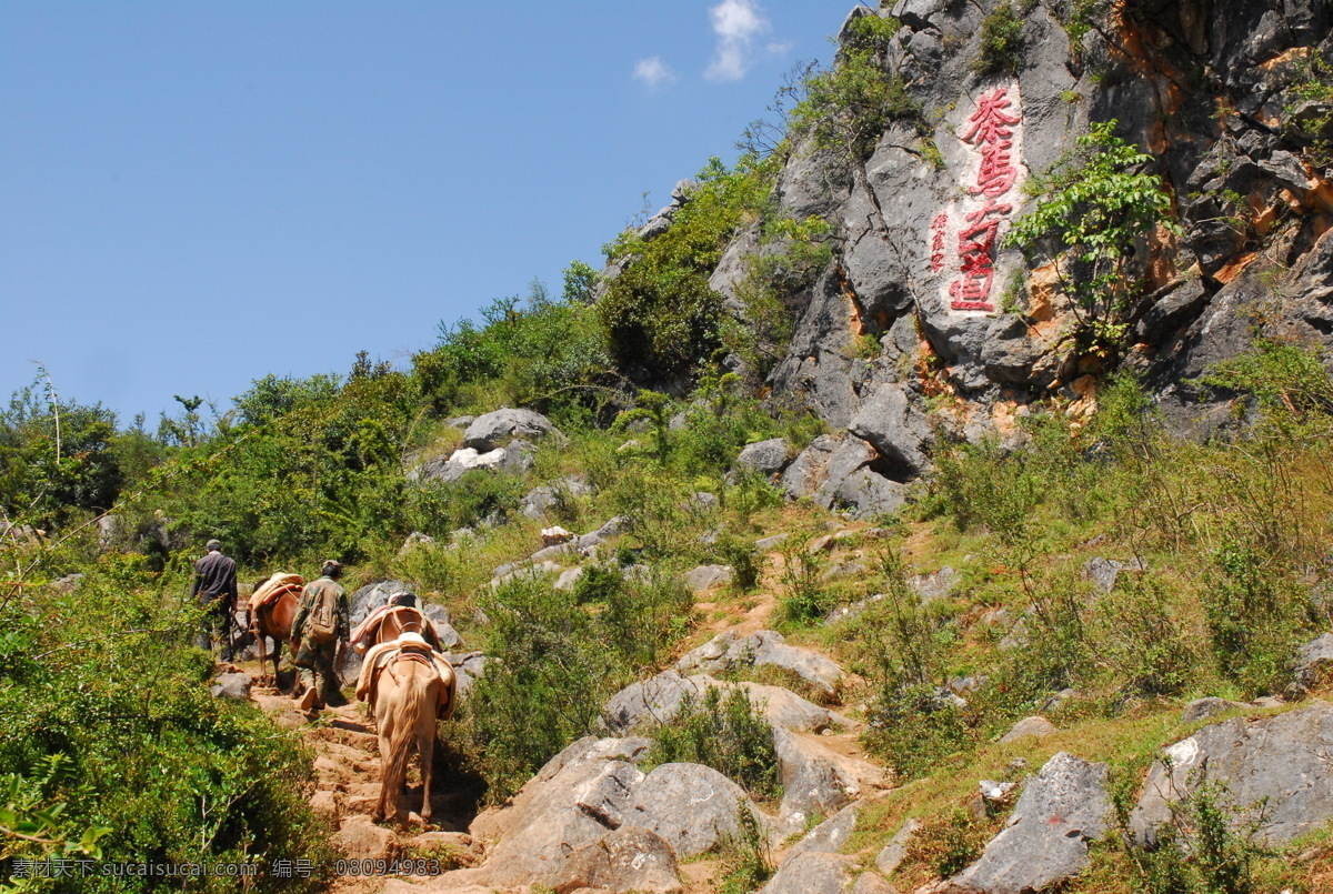茶马古道 云南 丽江 拉市海 古城 旅游 景区 马帮 石头 巨石 国内旅游 旅游摄影