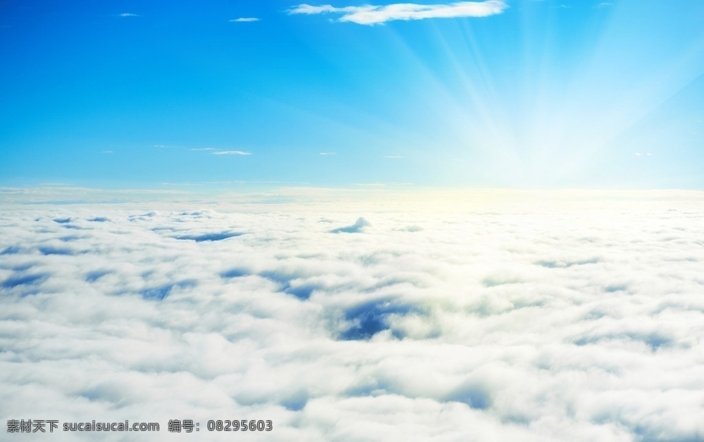 云层 云彩 蓝天 白云 云朵 俯瞰 高空 平流层 自然景观 自然风景