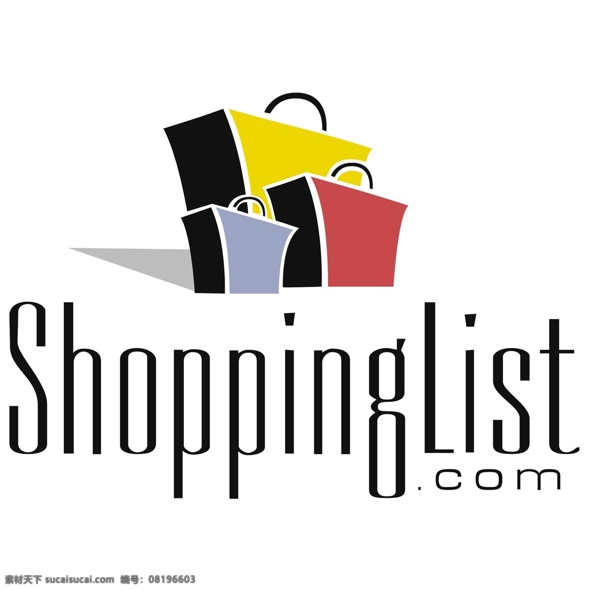 shoppinglist com 自由 标识 白色