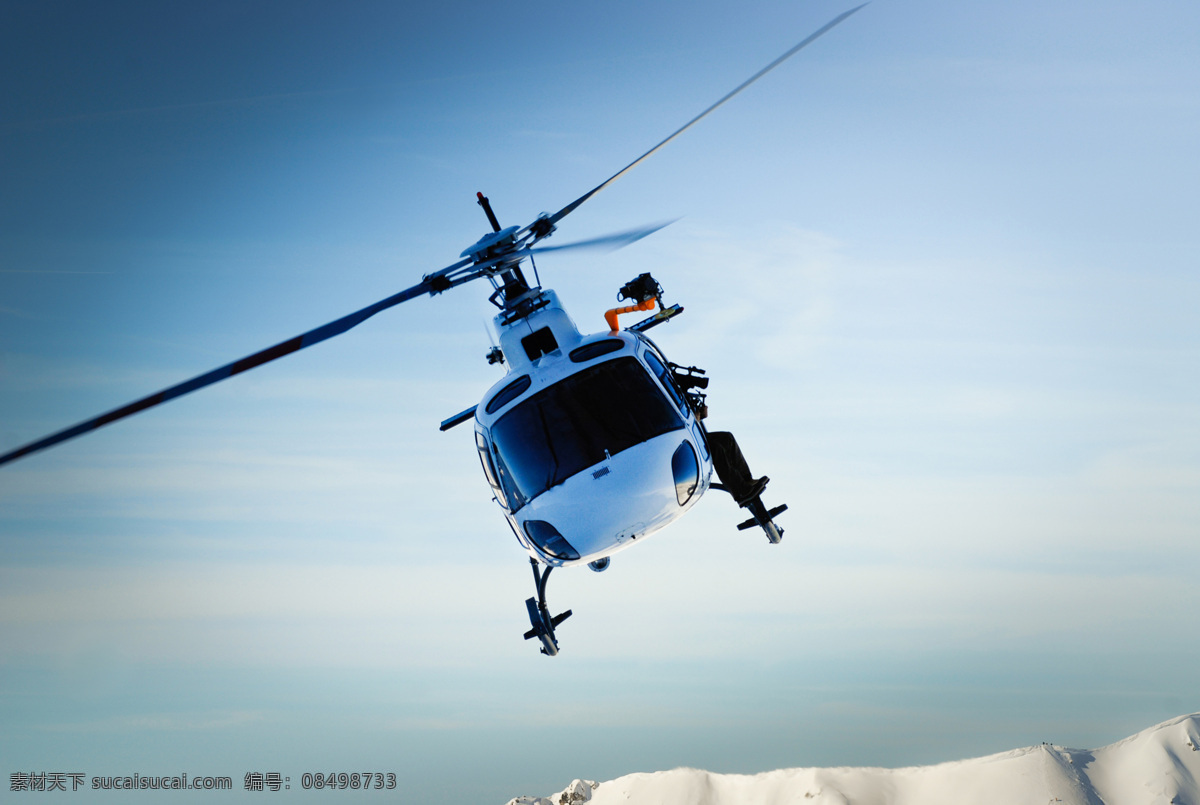 直升机 交通工具 现代科技 飞机 飞行 蓝天