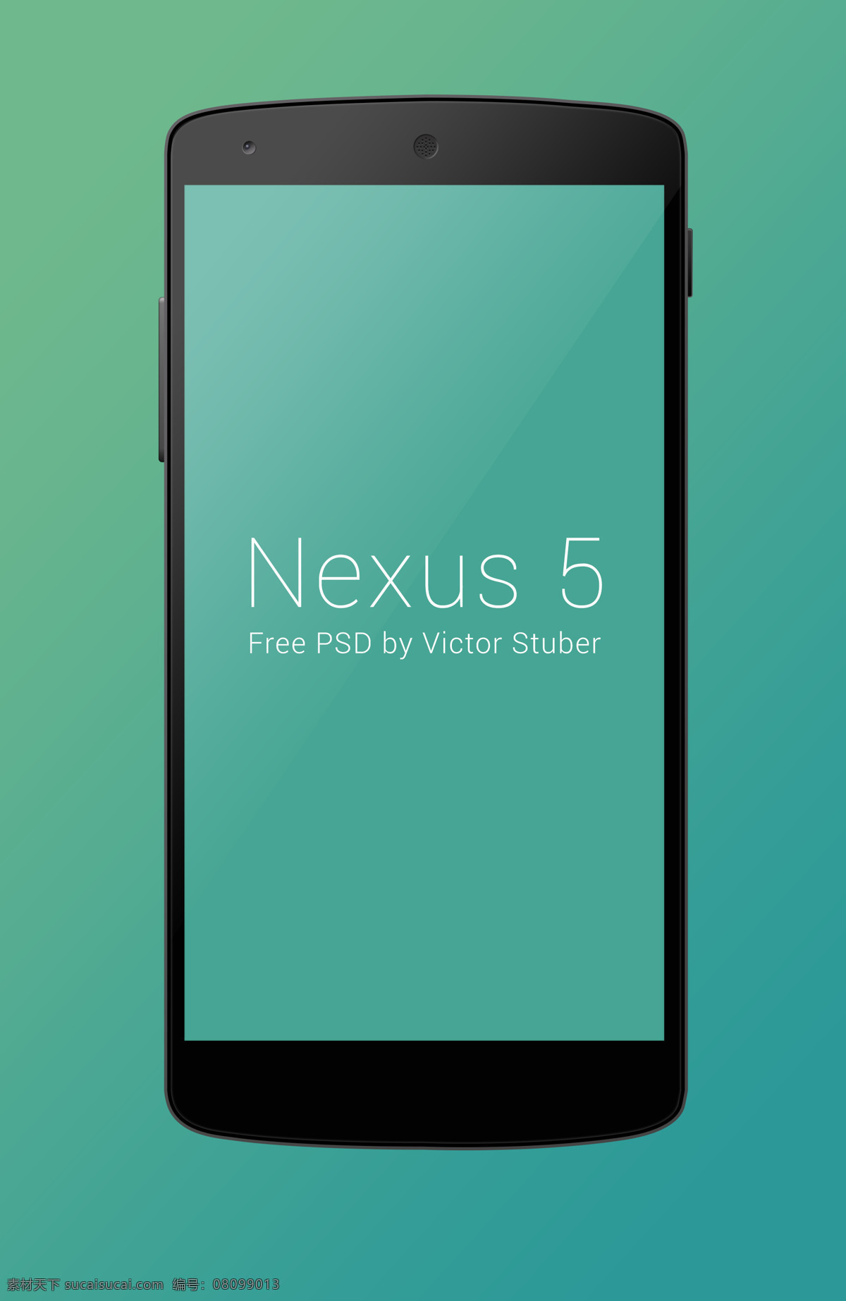 nexus5 精美 手机 模型 手机模型 蓝绿色色调 ui设计 app 界面设计