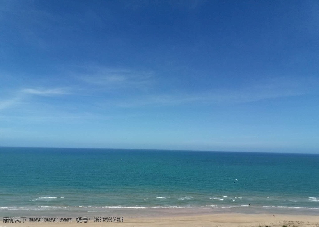 大海蓝天白云 大海 蓝天 白云 椰树 沙滩 海洋 自然景观 山水风景