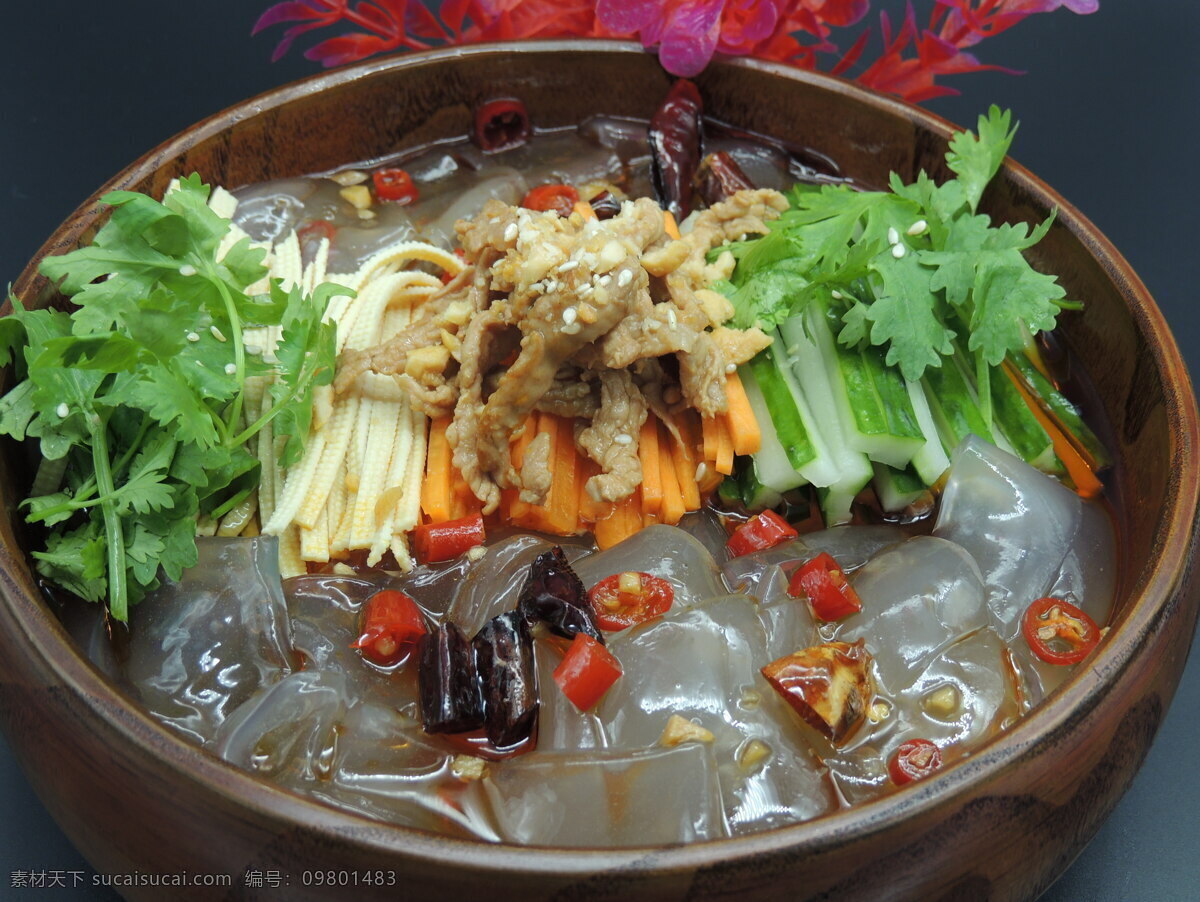 东北拉皮 大拉皮 东北大拉皮 东北菜 北方菜 东北名菜 拉皮 菜品 餐饮美食 传统美食