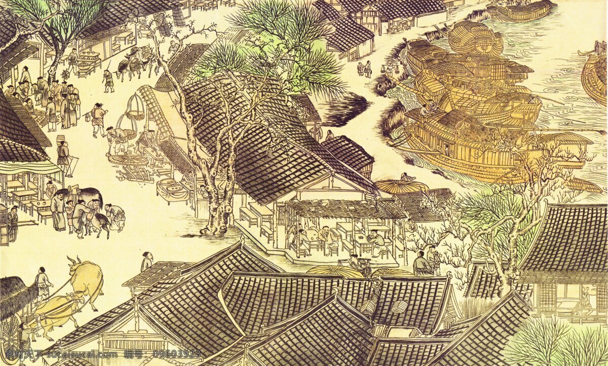 古代生活场景素材图片下载-素材编号09603923-素材天下图库