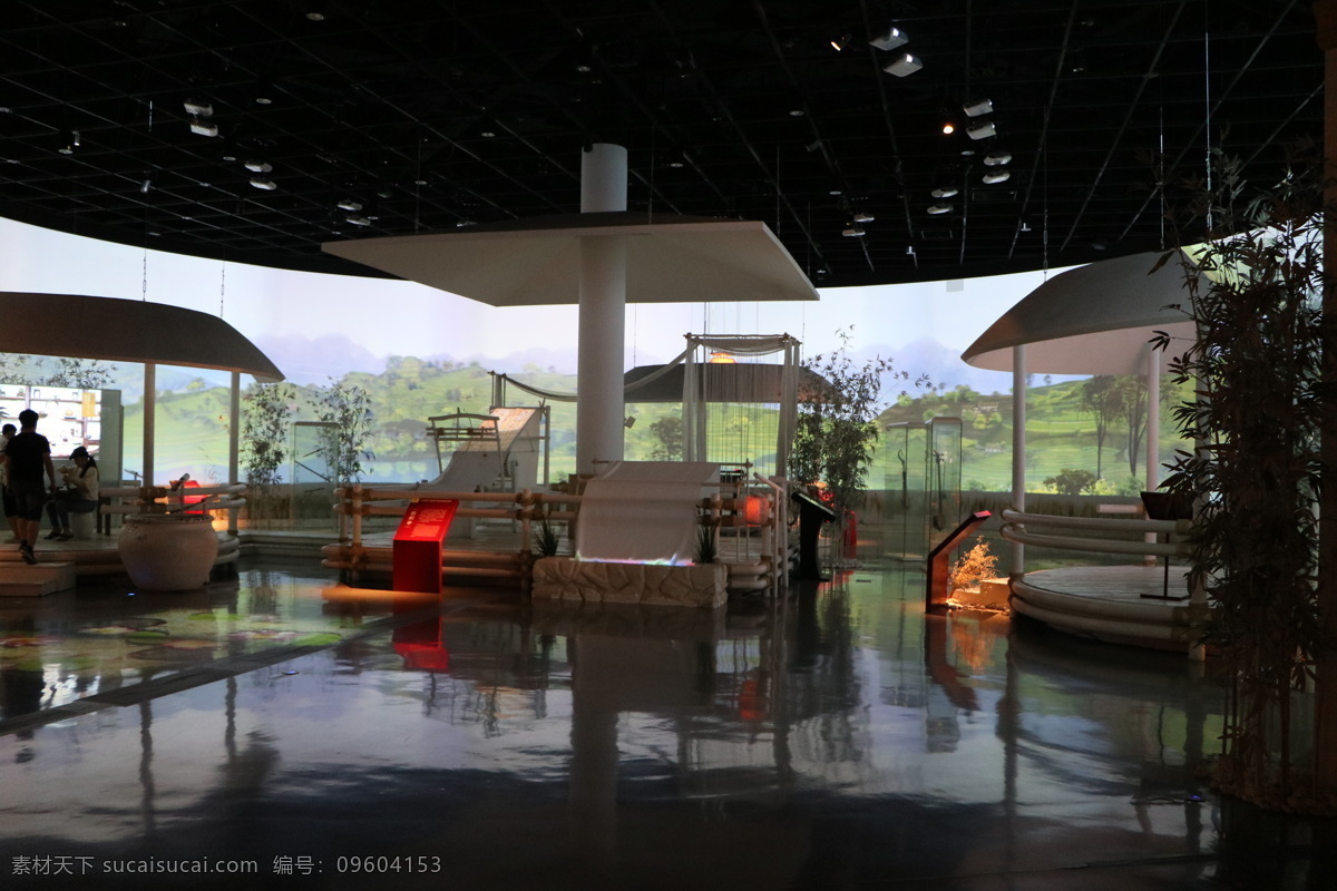 纺织展馆 上海宝山 民间艺术馆 博物馆 多媒体展示 轻工业 室内摄影 文化艺术 传统文化